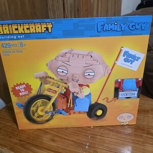 New Brickcraft Family Guy Stewie on Bike Building Block Set #72199